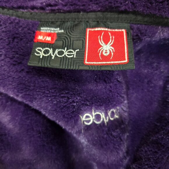 Spyder Fleece-Lined Jacket Purple Medium - Picture 5 of 6